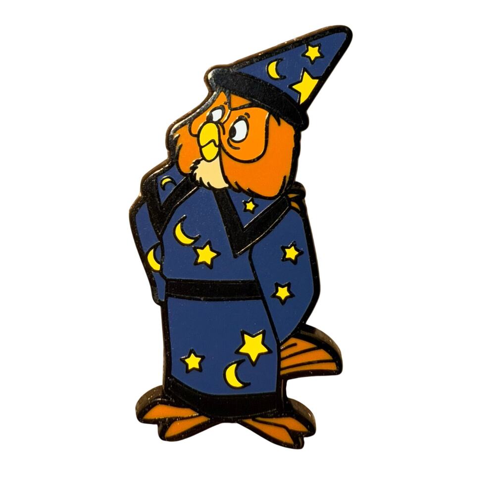 Disney Trading Pins Winnie the Pooh Halloween Blind Box - Owl wizard sorcerer